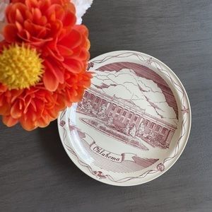 Vernon Kilns Oklahoma Plate Antique Collectibles Souvenir Plate